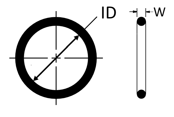 O-Ring, AS568, 2-XXX