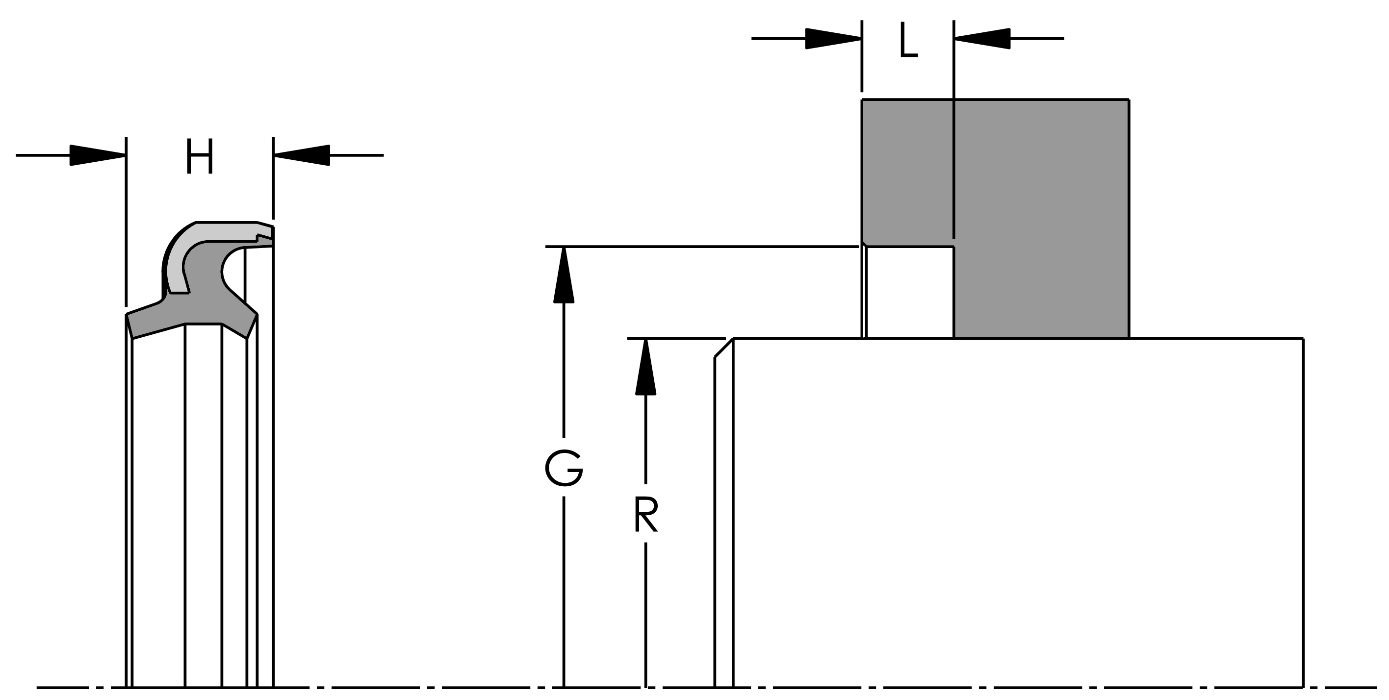 WC02 - DUAL LIP METAL CLAD WIPER